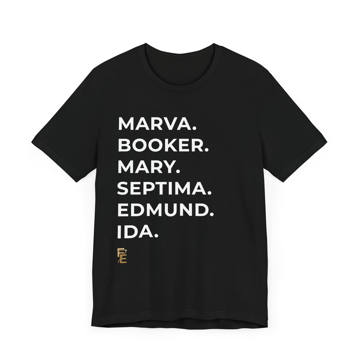 Motivational Unisex Tee - "Legacy" Black Jersey Shirt